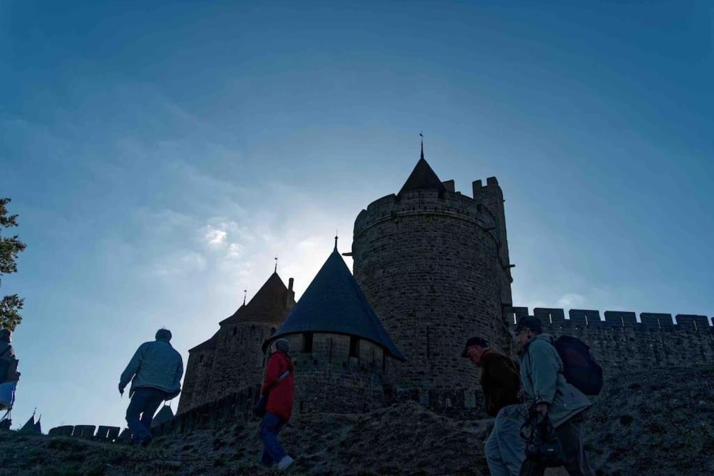 La Maison Rue Nadaud, Au Pied Des Remparts Carcassonne Exterior foto